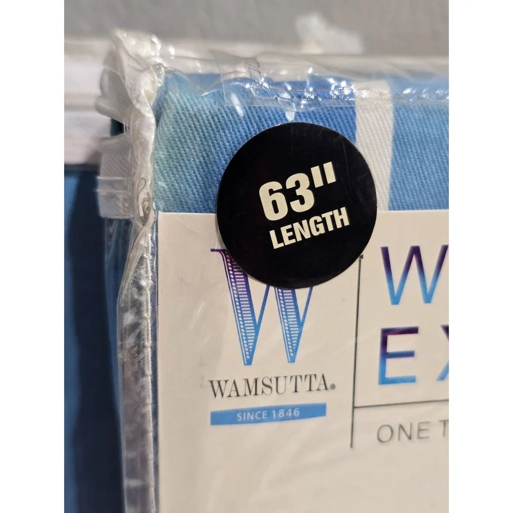 2 Wamsutta Expressions Drape Set Salsa Stripe Tab Top Curtain Panels 41